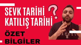 Sevk Tarihi ve Katılış Tarihi Nedir   Askerlik tarihim gelene kadar bir işlem yapacak mıyım [upl. by Fiden]