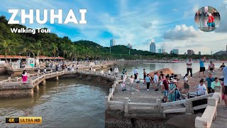 Exploring Chinas Most Romantic City A Day in Zhuhai Walking Tour 4K [upl. by Lyrak501]