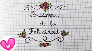 Bitacora de la felicidad 🌈 Escritura terapeutica Escribir para sanar Guia Angelical [upl. by Bakemeier604]