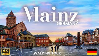 Walking Tour Mainz  Germany 4K ULTRA  GoPro POV [upl. by Ferna599]