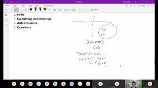 TAX  Live Discussion  Donations Tax [upl. by Redliw]