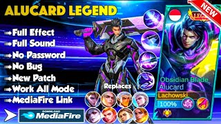 OPTIMIZED  Script Skin Alucard Legend No Password  Voice Indonesia amp English  Patch Terbaru 2024 [upl. by Arataj]