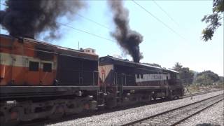 SMOKE ERUPTION KARNATAKA EXPRESS 12628 [upl. by Anor]