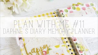 PLAN WITH ME Daphnes Diary 2017 Planner [upl. by Stalder]