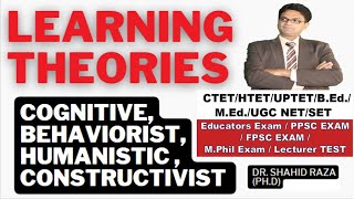 Learning Theories Explained  Cognitive Behaviorist Humanistic and Constructivist Approaches [upl. by Swor]