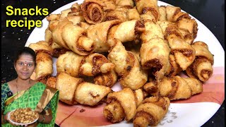 ಗೋಧಿ ಹಿಟ್ಟಲ್ಲಿ ಸಂಜೆಗೆ ಹೊಸ ಬಗೆಯ ಸ್ನಾಕ್ಸ್Snacks RecipeEvening Snacks KannadaUttara Karnataka Recipe [upl. by Ailegnave]