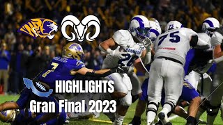 HIGHLIGHTS  Borregos Tec MTY vs Auténticos Tigres UANL  Gran Final 2023  Liga Mayor ONEFA [upl. by Fryd]