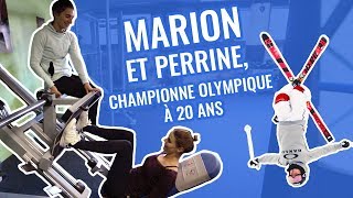 MARION SÉCLIN RENCONTRE UNE CHAMPIONNE DE SKI DE BOSSE  PERRINE LAFFONT [upl. by Aikcin]