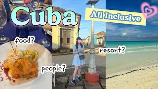 Cuba 쿠바 Vlog All inclusive 쿠바 음식은 어떨까 feat능력자 가이드 [upl. by Strait]