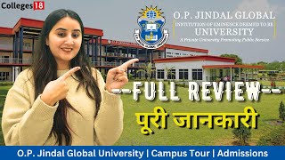 OP Jindal Global University JGU Review on Campus Tour  Placement Call 7831888000 for Admission [upl. by Aztiley]