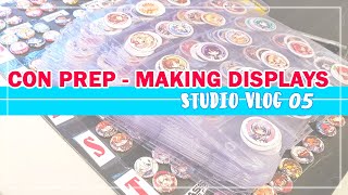 Studio Vlog 05  convention prep and making new displays [upl. by Mickey35]