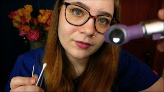 Relaxing HEENT Medical Examination Head Eyes Ears Nose amp Throat 🩺 ASMR Soft Spoken RP [upl. by Enilram]