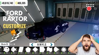 FORD Raptor customise mafia design ep2 in a car parking multipayler carparking cardesign [upl. by Nohsreg]