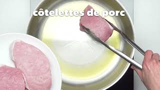 Valeurs Sûres ⎮ Recettes de la semaine Côtelettes de porc à la mijoteuse [upl. by Haneehs]