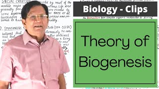 Theory of Biogenesis  Biology Clips [upl. by Felix407]