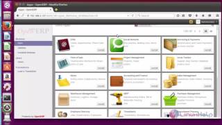 How to Install OpenERP 7 in Ubuntu [upl. by Ytsirhc32]