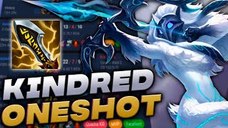 🐑 ¡Como quotDESTROZARquot en SOLOQ con la BUILD DE KINDRED COMO JUGAR KINDRED 2024 PARCHE 146 [upl. by Hymie]