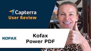 Kofax Power PDF Review better than adobe pro [upl. by Danielle]