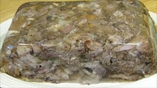 How To Make A Souse Loaf  Head Cheese [upl. by Pepe699]