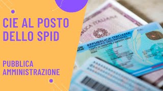 Come utilizzare la Carta didentità elettronica al posto dello SPID [upl. by Odama]