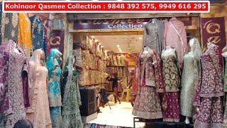 hyderabad bridal Gowns shopping  lehenga Peplum Long Frocks  Charminar Wedding Shopping [upl. by Darach]