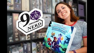 90 Second Nerd Board Game Preview Adventure Tactics [upl. by Fowkes]