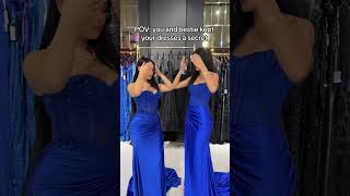 Ooops🤭 prom promdress formal formaldress besties promdressshopping promdressideas [upl. by Jemina844]