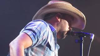 Jason Aldean  Drowns the Whiskey at MSG NYC 8112018 [upl. by Mcdonald]