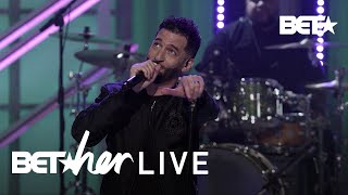 Jon B Brings Back His Classic quotThey Dont Knowquot At BET Her Live [upl. by Einnad]