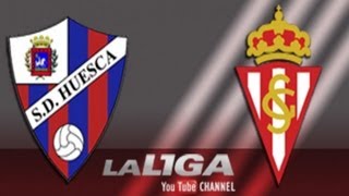 Resumen de SD Huesca 21 Sporting de Gijón  HD [upl. by Hemminger]