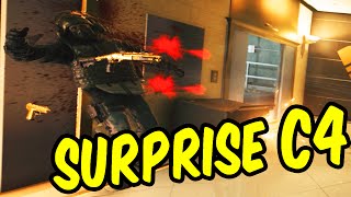 SURPRISE C4  Rainbow Six Siege Funny Moments amp Epic Stuff [upl. by Cinomod]