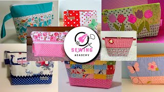 30 Sewing Cosmetic Bags Ideas  30 Sewing Makeup Bags DIY Projects [upl. by Rutledge997]