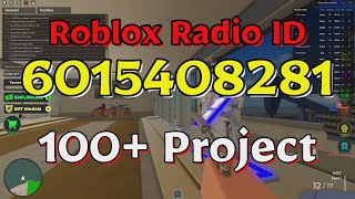 Project Roblox Radio CodesIDs [upl. by Lednek]