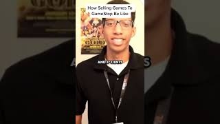 How Selling Games To GameStop Be Like fyp rdc rdcworld1 videogames gamestop skit foryou [upl. by Ilenay]