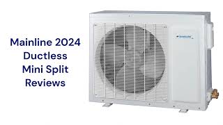 HvacRepairGuy 2024 Mainline Brand Ductless Mini Split Reviews [upl. by Moulton]