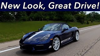 2024 Porsche 718 Boxster Style Edition Review Fast Fashion [upl. by Enuj]