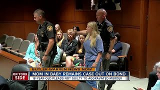 Brooke Skylar Richardson pleads not guilty to aggravated murder in death of her newborn [upl. by Terina525]