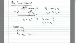 Lecture 4  Impedance transformations and matching Lmatchesmp4 [upl. by Horter]