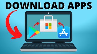 How to Download Apps on Windows 10 Laptop or Computer [upl. by Ahsilav]