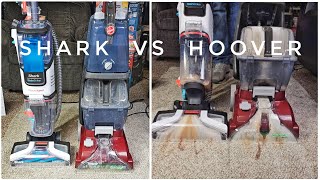 Hoover Power Scrub vs Shark StainStriker Carpet Cleaner Machine Who is The Best [upl. by Sidra]