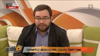 Crampele musculare  cauze simptome tratament [upl. by Aicrag]