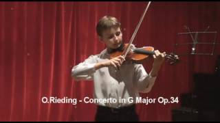 ORieding  Concerto in G major Op34 [upl. by Hadias234]