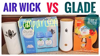 Air Wick vs Glade Automatic Air Freshener Spray Why Glade is BETTER [upl. by Manard]