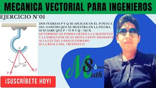 EJERCICIOS RESUELTOS DE MECANICA VECTORIAL [upl. by Barboza]