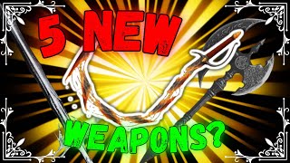 4 NEW WEAPONS  NEW RELIC AND EQUIPMENT  Deepwoken [upl. by Akimed]