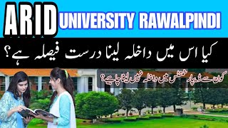 Arid Agriculture University Rawalpindi  Life at PMAS  Admission Guidance  Is it Right Option [upl. by Mccarthy870]