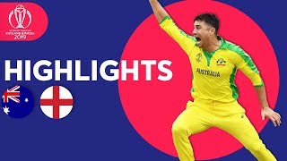 Finch amp Starc Star at Lords  Australia vs England  Match Highlights  ICC Cricket World Cup 2019 [upl. by Atikahc]