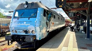 TME 1524 og Blandet Tog i Kolding [upl. by Alyakcm]