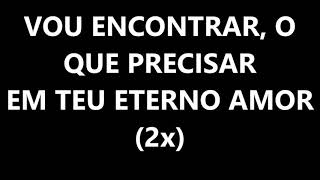 ETERNO AMOR PLAY BACK COM LEGENDAS DIANTE DO TRONO [upl. by Grata]