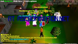 Runescape Classic RSCDomination Private Server [upl. by Einwahs]